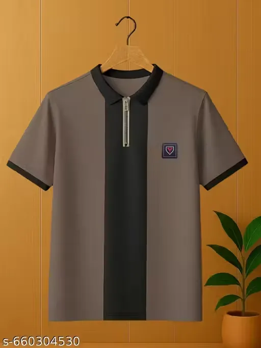 STR Stylish Designed Polo Neck Tshirt For Men