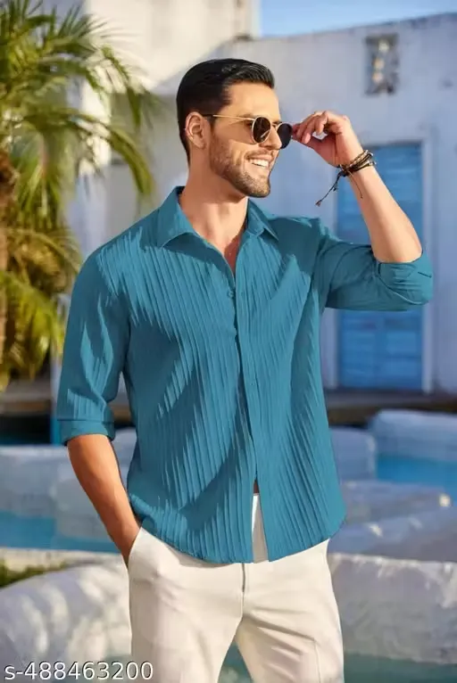 Men's Textured Shirt