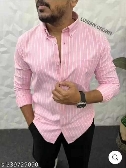 Men Striped Shirt